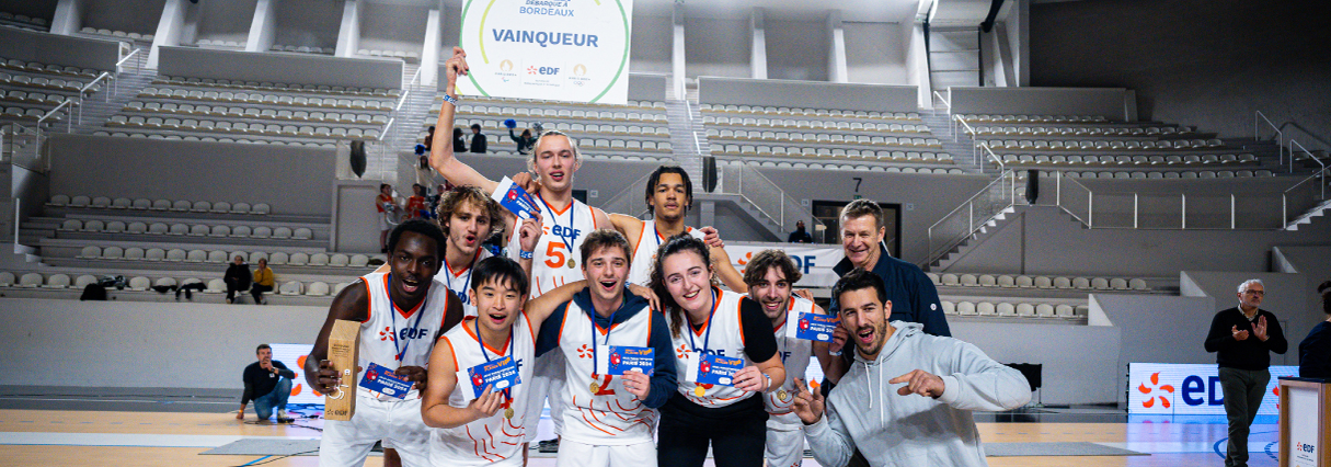 équipe victoire para-basket