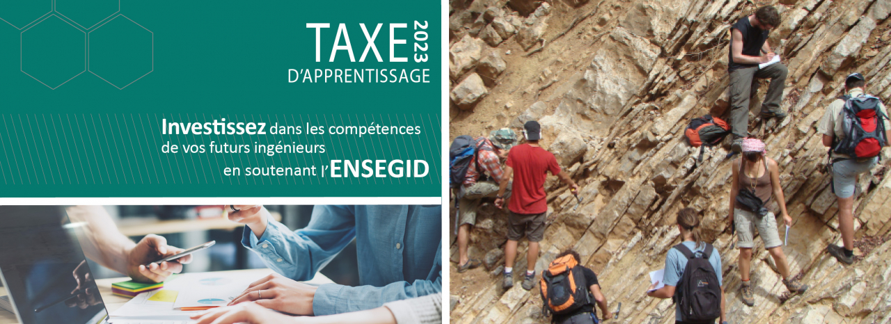 Taxe d'apprentissage ENSEGID 2023