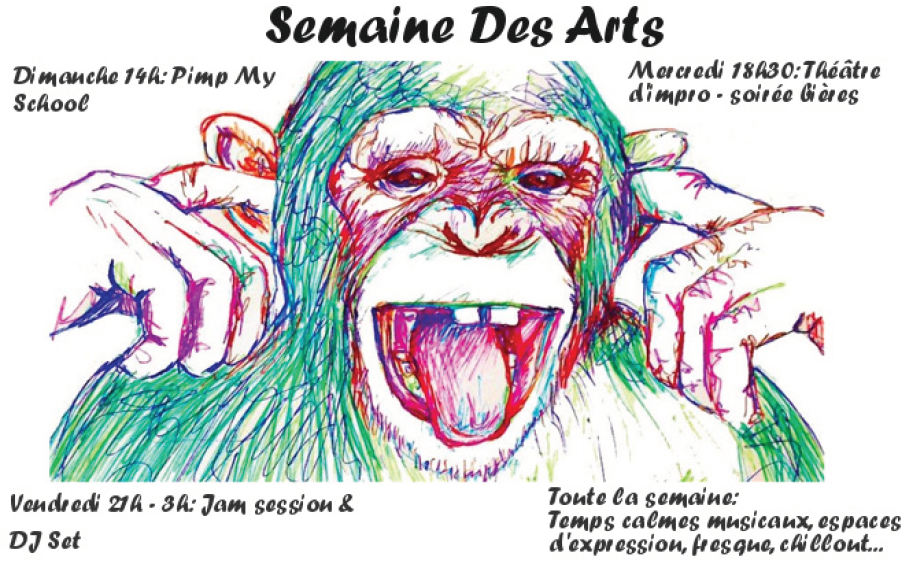 Programme de la Semaine des Arts