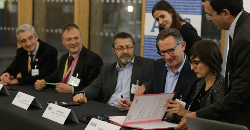 Signature de la convention de partenariat ATOS - ENSEIRB-MATMECA Signature de la convention de partenariat ATOS - ENSEIRB-MATMECA