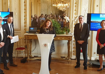 Nathalie Deltimple, enseignant-chercheur ENSEIRB-MATMECA décorée par la Ville de Bordeaux