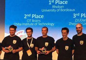 Rhoban, quadruple championne du monde lors de la Robocup 2019