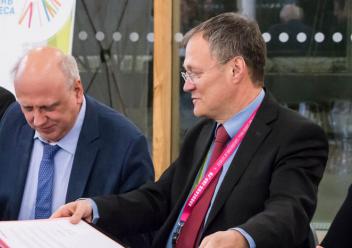 Signature de la convention de partenariat Cdiscount - ENSEIRB-MATMECA