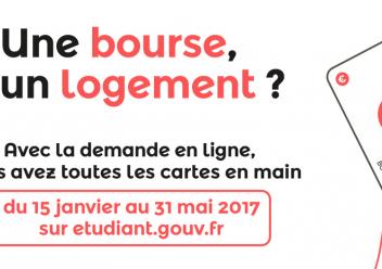 [Rentrée 2017/2018] Demande de bourse et de logement 