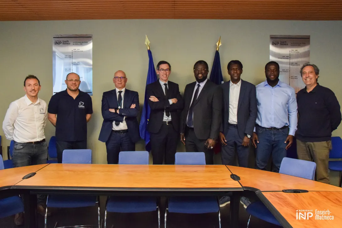 Rencontre avec la délégation sénégalaise